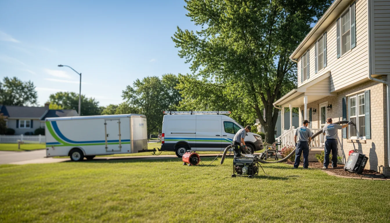 Flooded Basement Restoration And Cleanup With Repair in Holtsville, NY near me